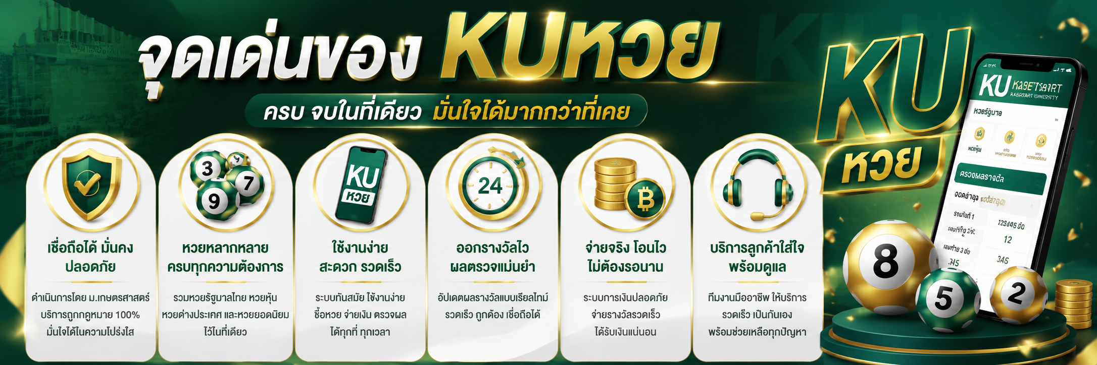 จุดเด่นของ KUหวย